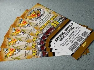 Tickets and Lottery Cards