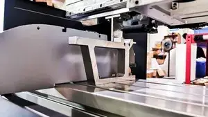 Pressure-Cast Aluminum Frame